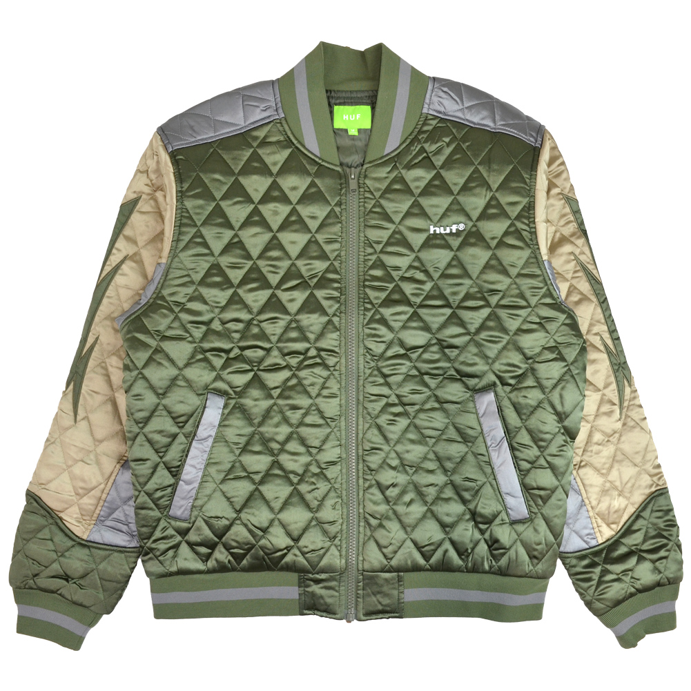 HUF ハフ ジャケット LIGHTNING BOMBER JACKET ライトニング ボンバー