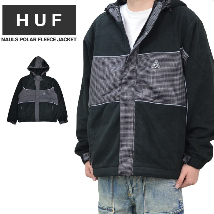 HUF ハフ ジャケット NAULS POLAR FLEECE JACKET フリースジャケット