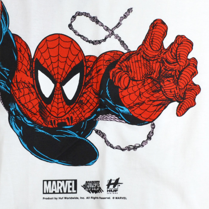 HUF × SPIDER-MAN ハフ × スパイダーマン Tシャツ FACE OFF S/S TEE 半袖 カットソー トップス TS02061  単品購入の場合はメール便発送 : huf-1240 : buddy-stl - 通販 - Yahoo!ショッピング