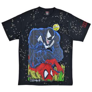 HUF × SPIDER-MAN ハフ × スパイダーマン Tシャツ VENOM IS BLACK ...