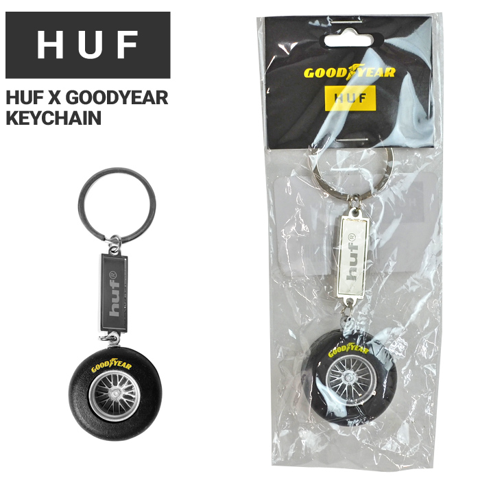 HUF × GOODYEAR ハフ × グッドイヤー キーホルダー KEYCHAIN キー