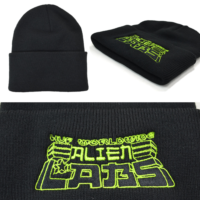 HUF × ALIENLABS ハフ エイリアンラボ ビーニー BEANIE ニット