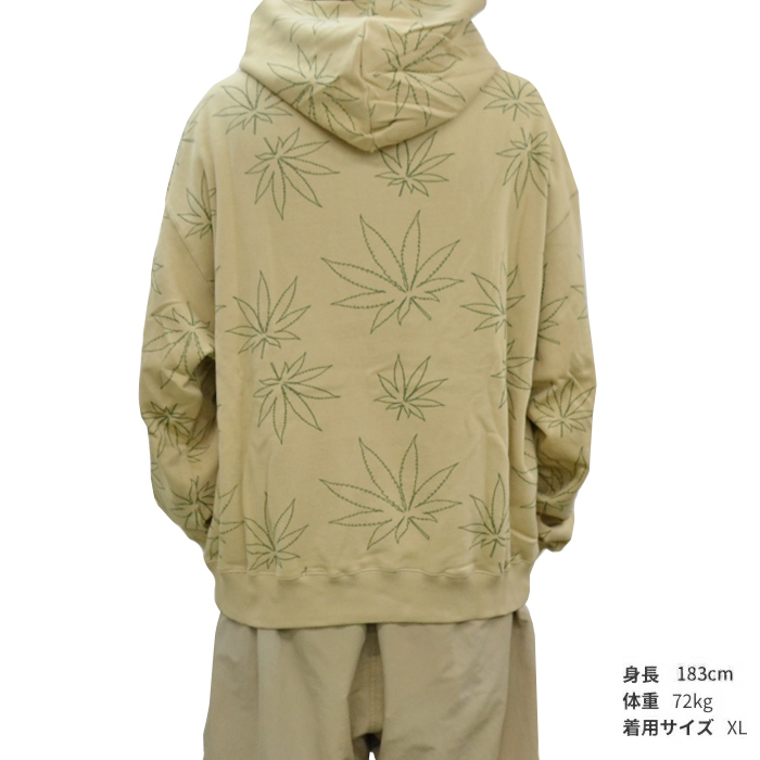 HUF（ハフ） パーカー PLANTLIFE FLEECE HOODIE フリース スウェット
