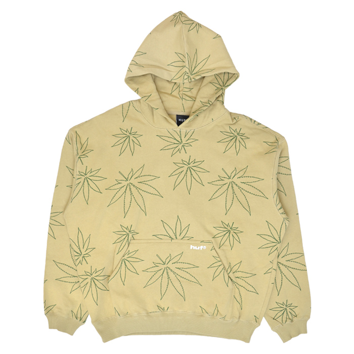 HUF（ハフ） パーカー PLANTLIFE FLEECE HOODIE フリース スウェット