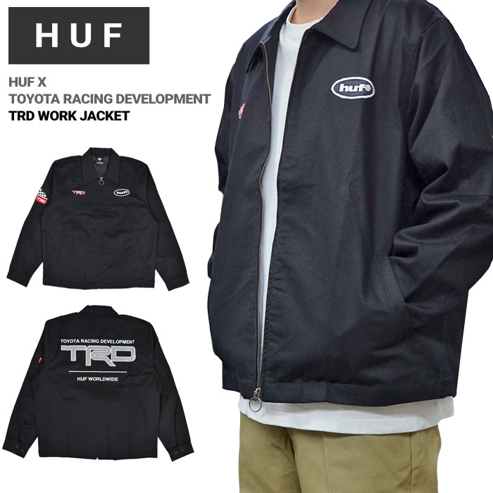 HUF × TRD ハフ × トヨタ・レーシング・デベロップメント ジャケット TRD WORK JACKET ワークジャケット アウター ブルゾン  JK00434 : huf-1336 : buddy-stl - 通販 - Yahoo!ショッピング