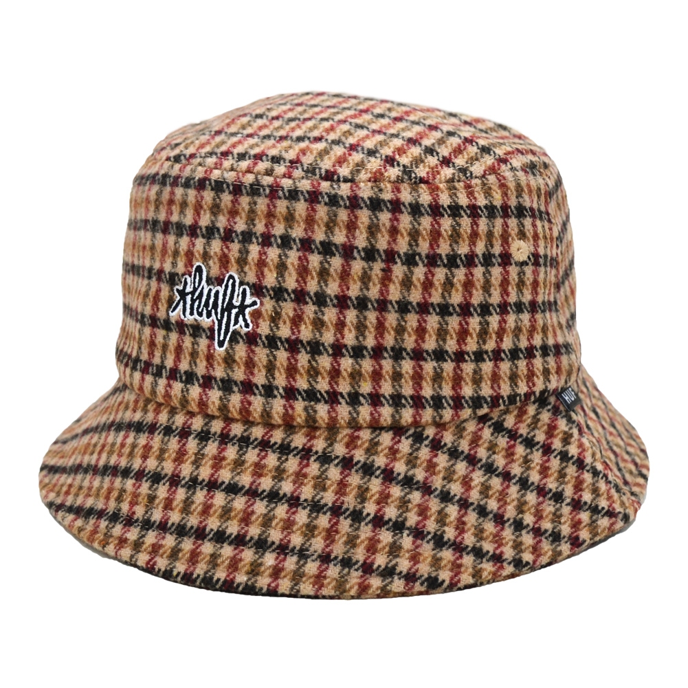 HUF ハット WATSON TWEED BUCKET HAT CAP バケットハット キャップ H...