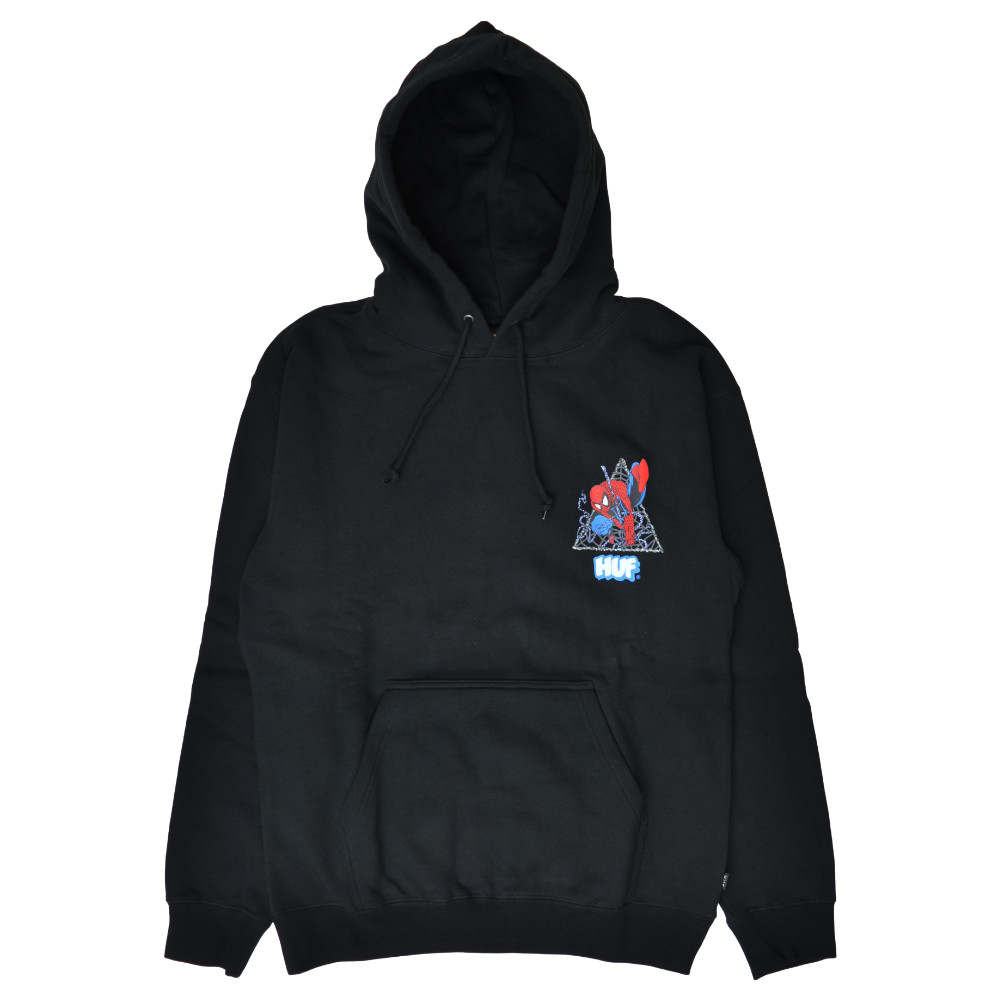 HUF SPIDER-MAN ハフ スパイダーマン パーカー THWIP TRIANGLE P