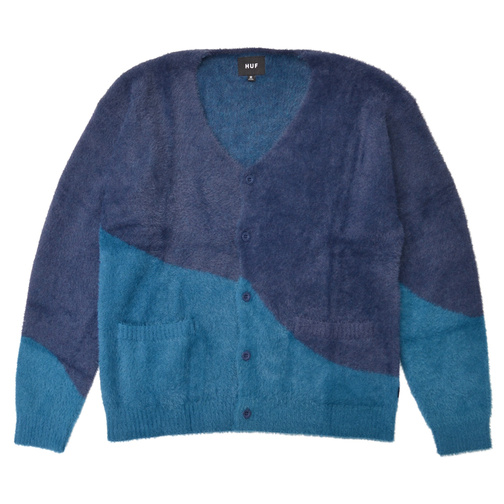 HUF ハフ カーディガン MERGED CARDIGAN セーター ニット カットソー