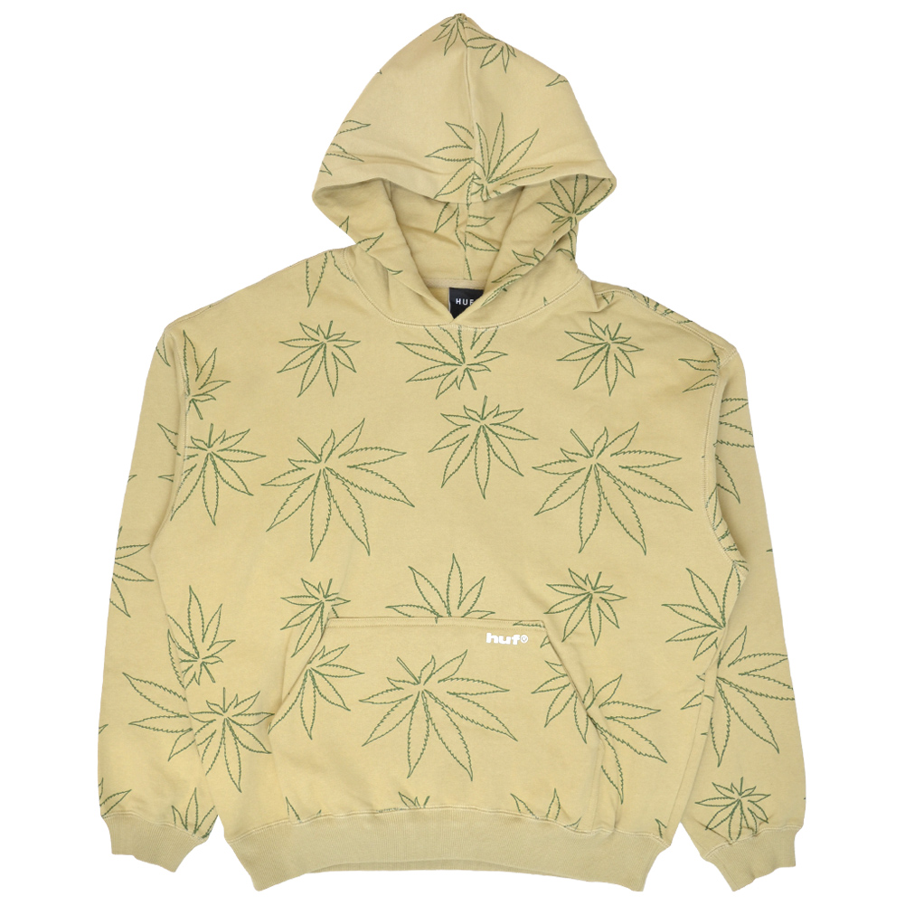 HUF ハフ パーカー PLANTLIFE FLEECE HOODIE フリース スウェット 