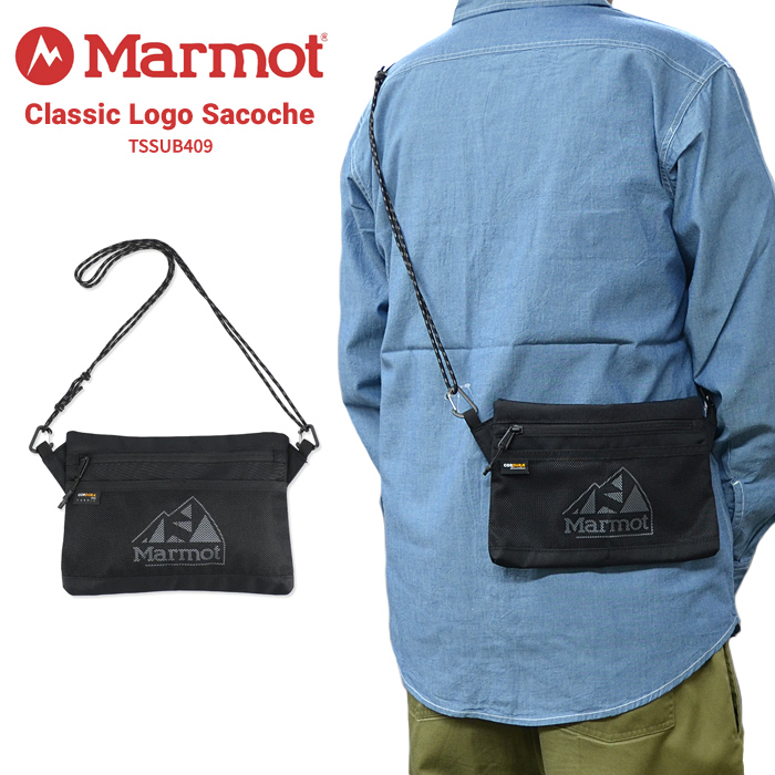 MARMOT マーモット バッグ CLASSIC LOGO SACOCHE BAG クラシック ロゴ サコッシュ ショルダーバッグ 鞄  TSSUB409 単品購入の場合はメール便発送 : marmot-011 : buddy-stl - 通販 - Yahoo!ショッピング