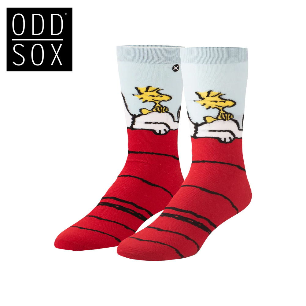 ODD SOX オッドソックス ソックス 靴下 SNOOPY &amp; WOODSTOCK CREW SO...