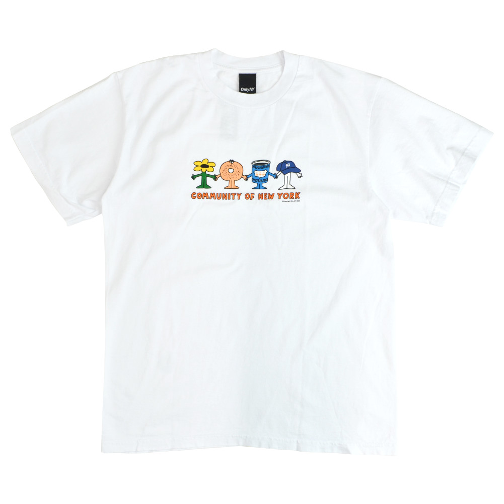 ONLY NY オンリーニューヨーク Tシャツ COMMUNITY S/S T-SHIRT