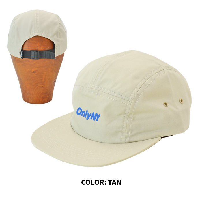 ONLY NY オンリーニューヨーク キャップ LOGO 5-PANEL HAT CAP 帽子 5パネルキャップ ジェットキャップ