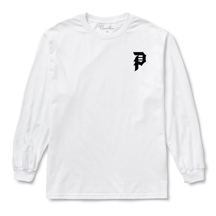 PRIMITIVE プリミティブ ロンT DIRTY P L/S TEE 長袖 Tシャツ カットソー トップス ホワイト  単品購入の場合はネコポス便発送 : primitive-065 : buddy-stl - 通販 - Yahoo!ショッピング