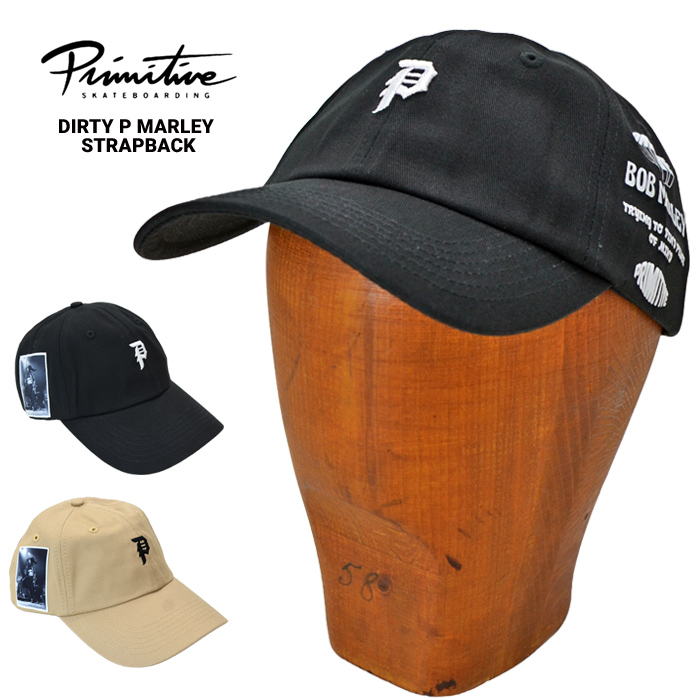 PRIMITIVE × BOB MARLEY プリミティブ × ボブマーリー キャップ DIRTY 