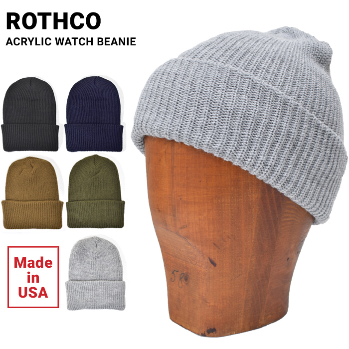 ROTHCO（ロスコ） ACRYLIC WATCH CAP BEANIE ニット帽 ニットキャップ 