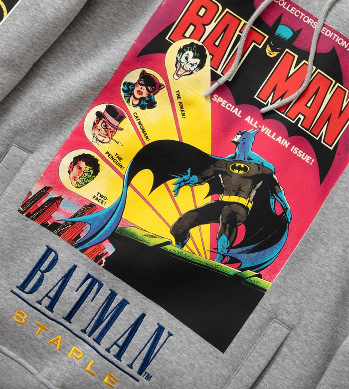★marie Staple ステイプル パーカー&Tシャツ XL 新品 staple STAPLE BATMAN ステイプル バットマン パーカー PANEL