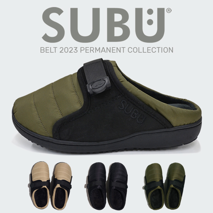 SUBU（スブ） SUBU BELT ベルト サンダル SANDAL スリッポン 秋冬の