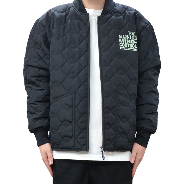 TOY MACHINE トイマシーン ジャケット SECT EYE STITCH QUILTED
