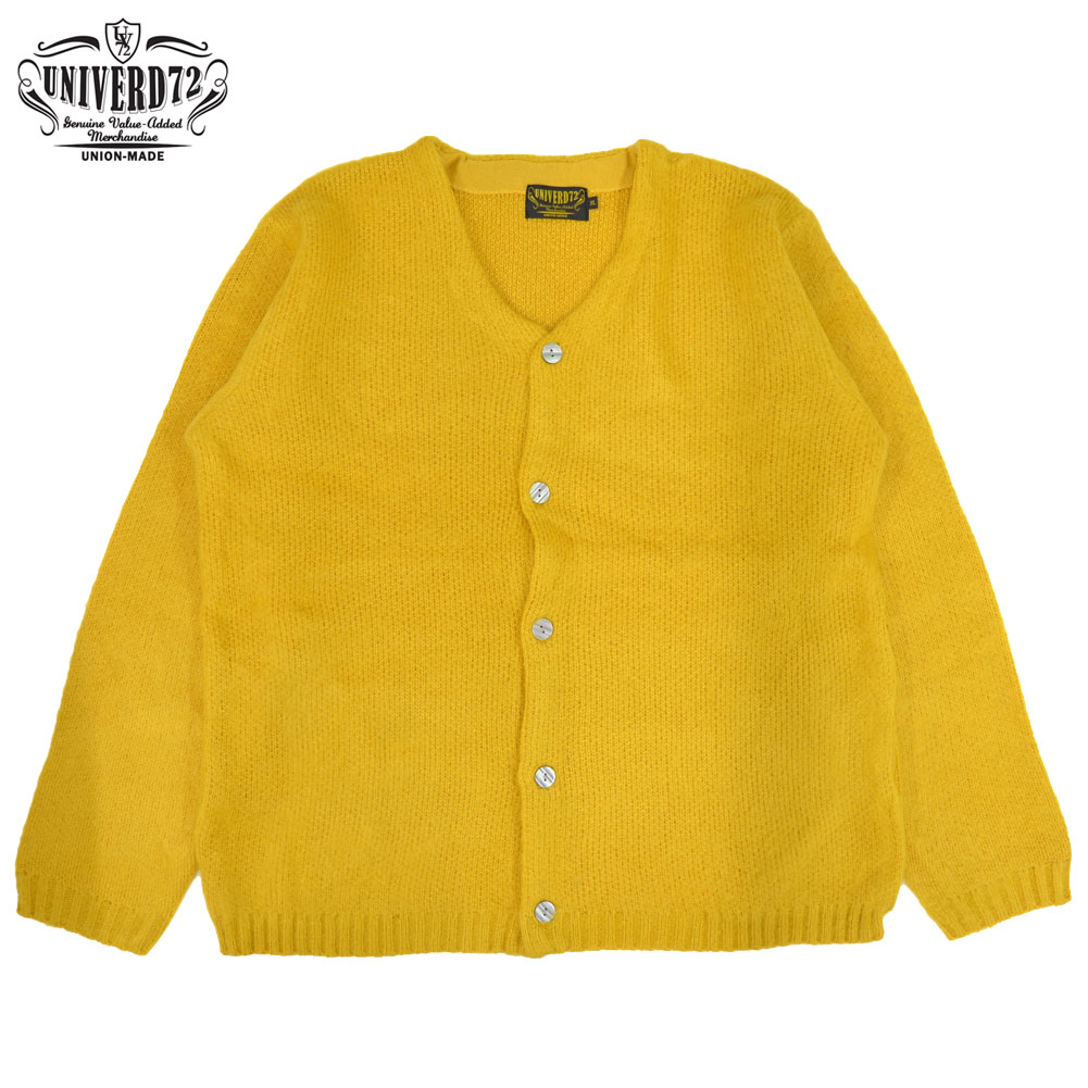 UNIVERD72 ユニバード72 モヘヤタッチ カーディガン MOHAIR TOUCH CARDI...