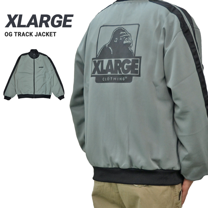 XLARGE エクストララージ ジャケット OG TRACK JACKET トラックジャケット ジャージ アウター ブルゾン 101223021009