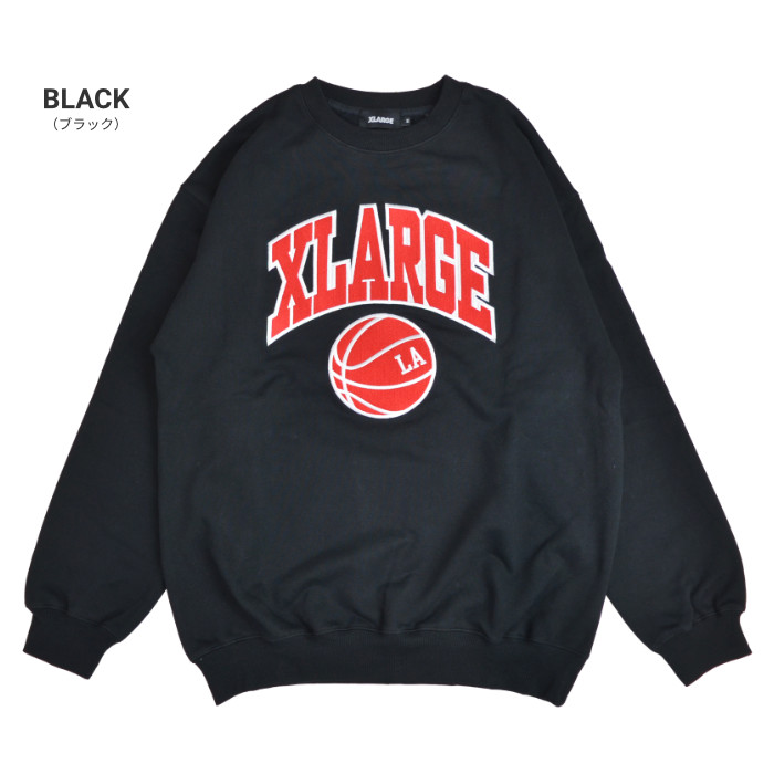 XLARGE（エクストラ ラージ） トレーナー COLLEGE LOGO CREWNECK SWEAT