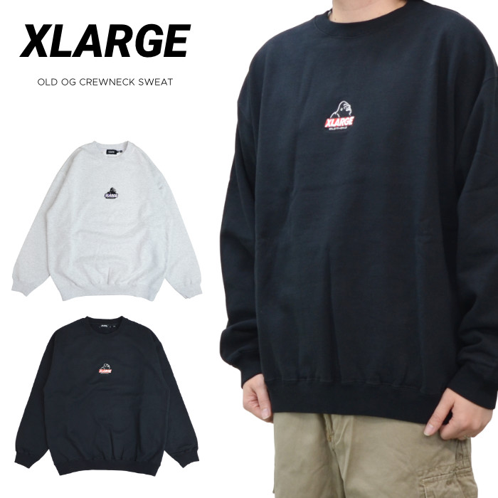 XLARGE エクストララージ トレーナー OLD OG CREWNECK SWEAT クルー