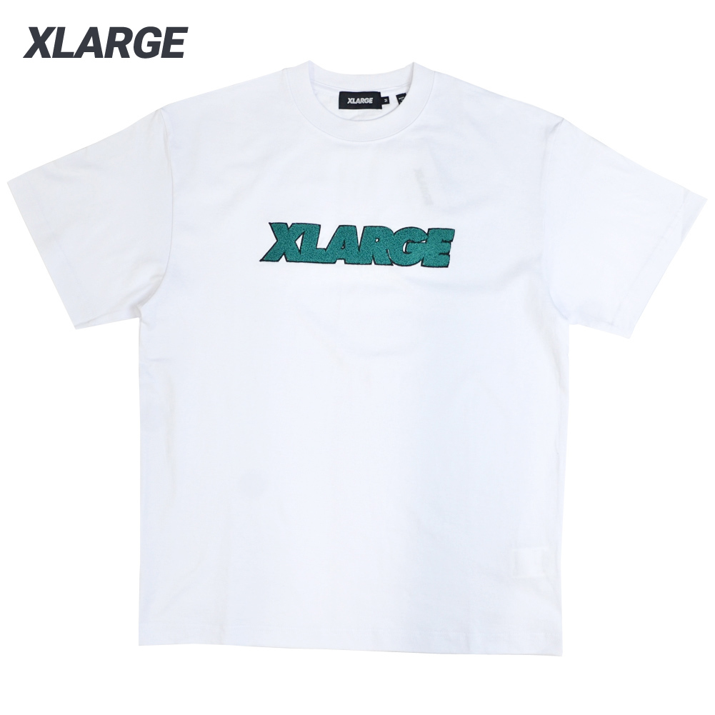 XLARGE エクストララージ Tシャツ CHENILLE STANDARD LOGO S/S TE...