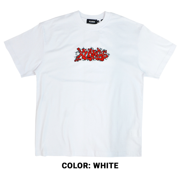 XLARGE エクストララージ Tシャツ BARBED WIRE LOGO S/S TEE 半袖