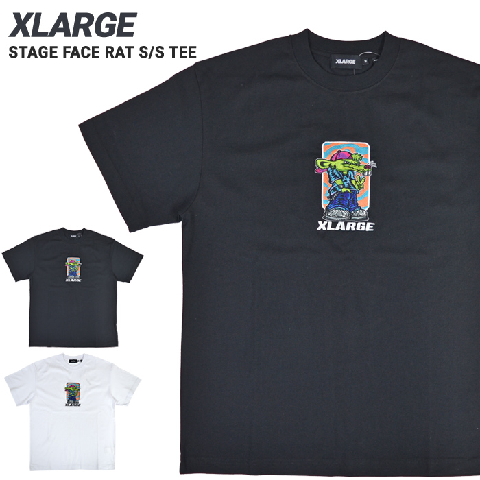 XLARGE（エクストラ ラージ） Tシャツ STAGE FACE RAT S/S TEE 半袖