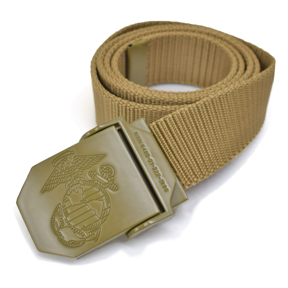 USタイプ USMC ロゴ入り ユーティリティベルト ミリタリーベルト