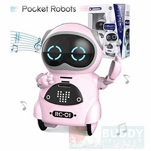 ロボット おもちゃ ポケットロボット 英語練習 英会話 おしゃべり スマートロボット 知育玩具 ロボット 音声認識 キッズ 男の子 女の子 誕生日 プレゼント｜buddyshop｜05