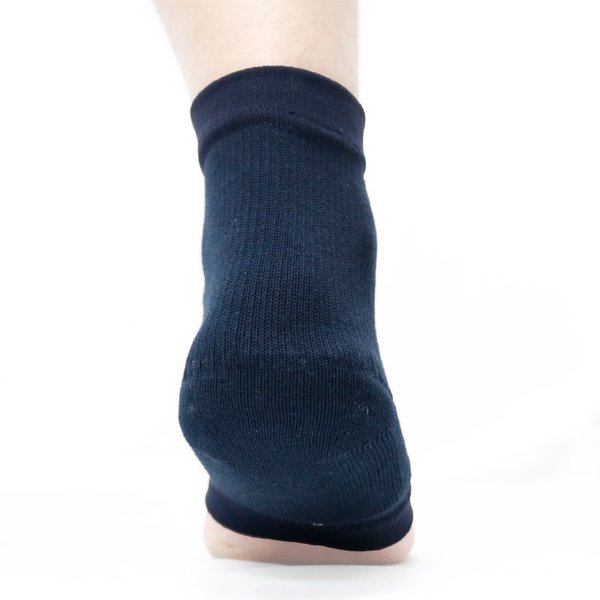 剣道 かかとサポーター (片足) 紺 S/M/L/XL スポンジ厚15mm 関連画像5