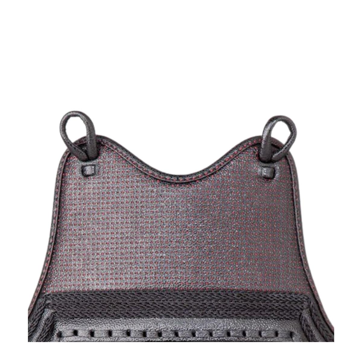 武道園PRO 剣道 胴 単品 鬼武蔵 オールベタ刺胴 濃紺碁盤刺/エンジ碁盤