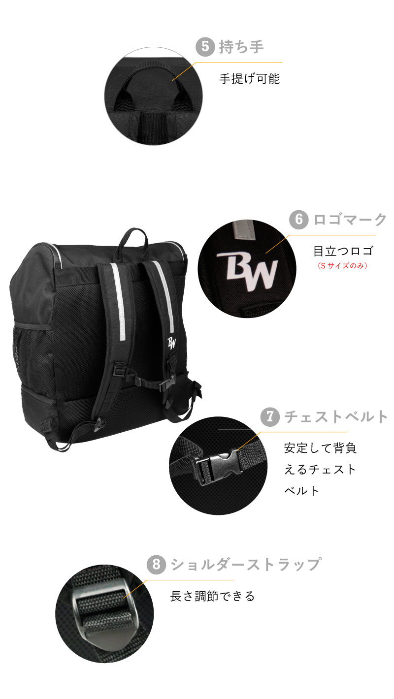 剣道 防具袋 道具袋 防具入れ 道具入れ BUDO WING PRO 軽快撥水