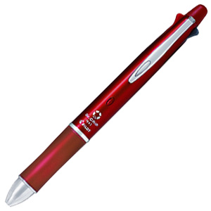 ボールペン 名入れ ドクターグリップ 4+1 4色ボールペン （0.7mm/0.5mm） + シャープペン （0.5mm/0.3mm） PILOT 記念品 名前入り ギフト 筆記具｜bugyo｜05
