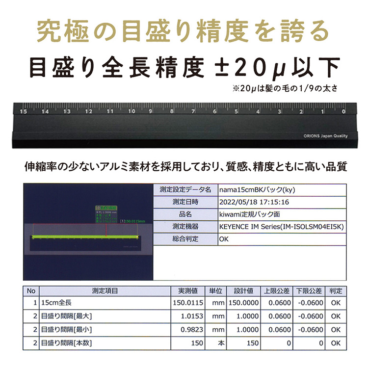 Kiwamiシリーズ定規