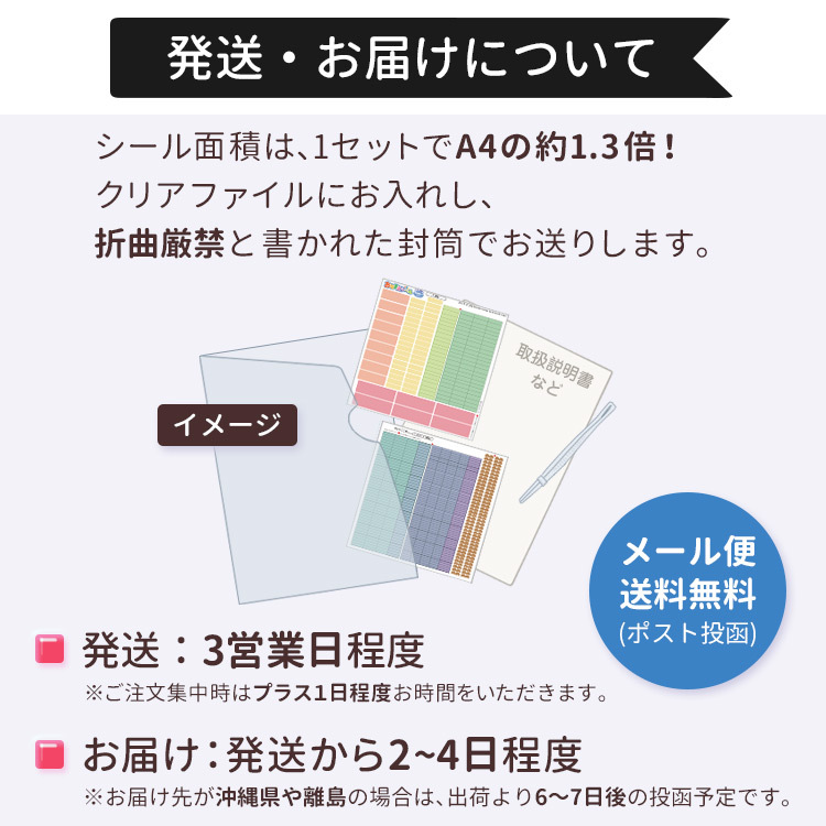 メール便送料無料。折り曲げ厳禁の封筒に入れて発送しております