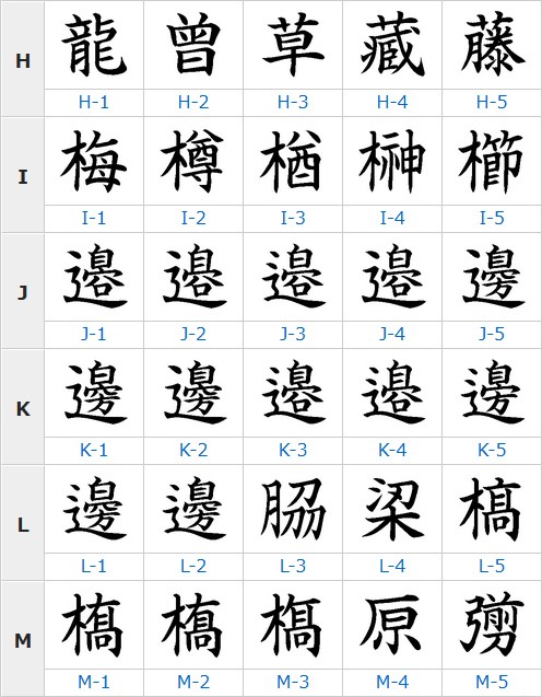 旧字 異体字と字形について はんこ奉行 通販 Paypayモール