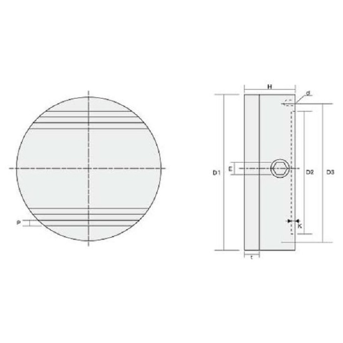 直送品】 ファーステック FT-FCD型丸形永磁チャック FT-FCD250 : firs