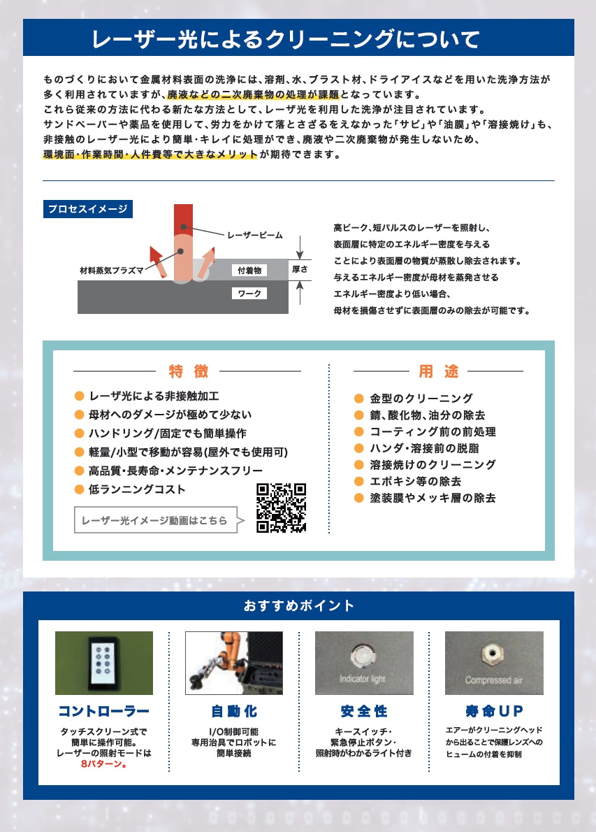 【直送品】 NBCエンジニア レーザークリーナ...の詳細画像1