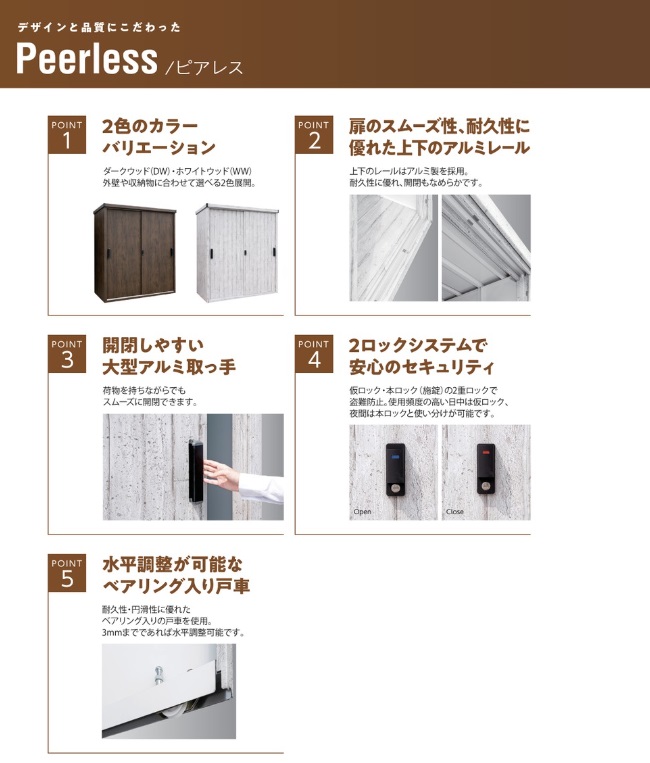 直送品】 サンキン 物置 E-Styleシリーズ ピアレス ダークウッド EP 直送品】 サンキン 物置 E-Styleシリーズ ピアレス ダークウッド EP