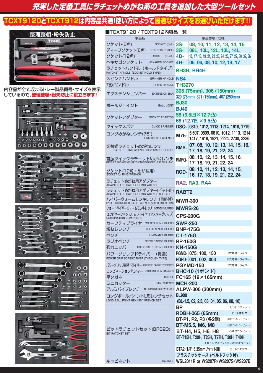 直送品】 【SALE 2024】 TONE (トネ) ツールキャビネットセット