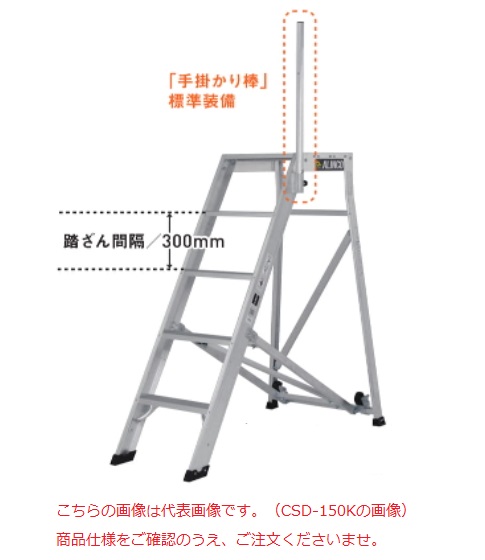 【直送品】 アルインコ 作業台 CSD 150K 【大型】 :ali csd 150k:部品屋さん