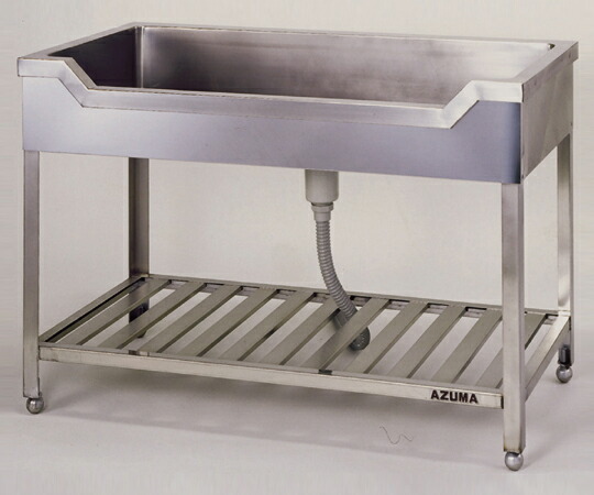 【直送品】 アズワン 流し台(舟型シンク) KF-900 (1-8948-01) 《実験設備・保管》 【大型】