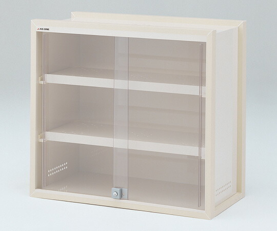 【直送品】 アズワン PVC薬品庫(上段用)900×450×825mm SS-9PV (2-8069-04) 《実験設備・保管》 【大型】