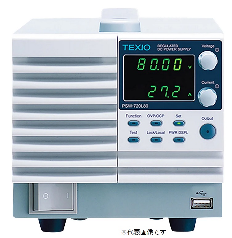 【直送品】 アズワン 直流安定化電源ＰＳＷ−７２０Ｌ８０校正付 1 3889 13 20 《計測・測定・検査》 :azuw 1 3889 13 20:部品屋さん