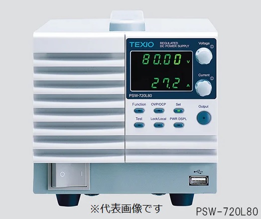 【直送品】 アズワン 直流安定化電源ＰＳＷ−７２０Ｌ３０校正付 1 3889 14 20 《計測・測定・検査》 :azuw 1 3889 14 20:部品屋さん