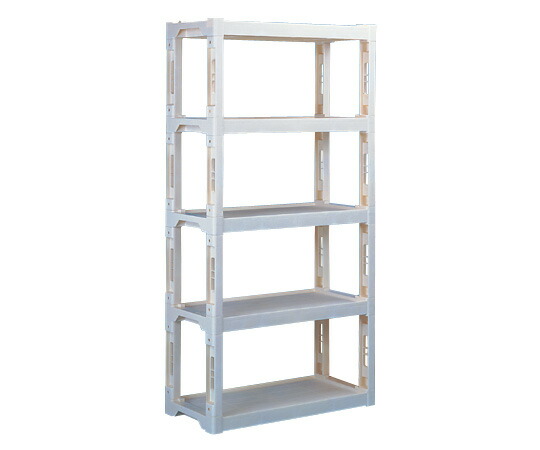 【直送品】 アズワン 組立棚 ベージュ 805270 3-4012-02 《実験設備・保管》