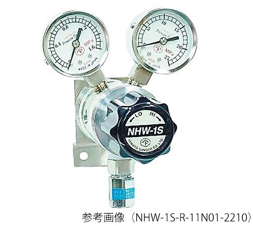 【直送品】 アズワン 圧力調整器ＮＨＷ１ＢＲ１１Ｎ０１２２１０ 3-9055-01 《計測・測定・検査》｜buhinyasan